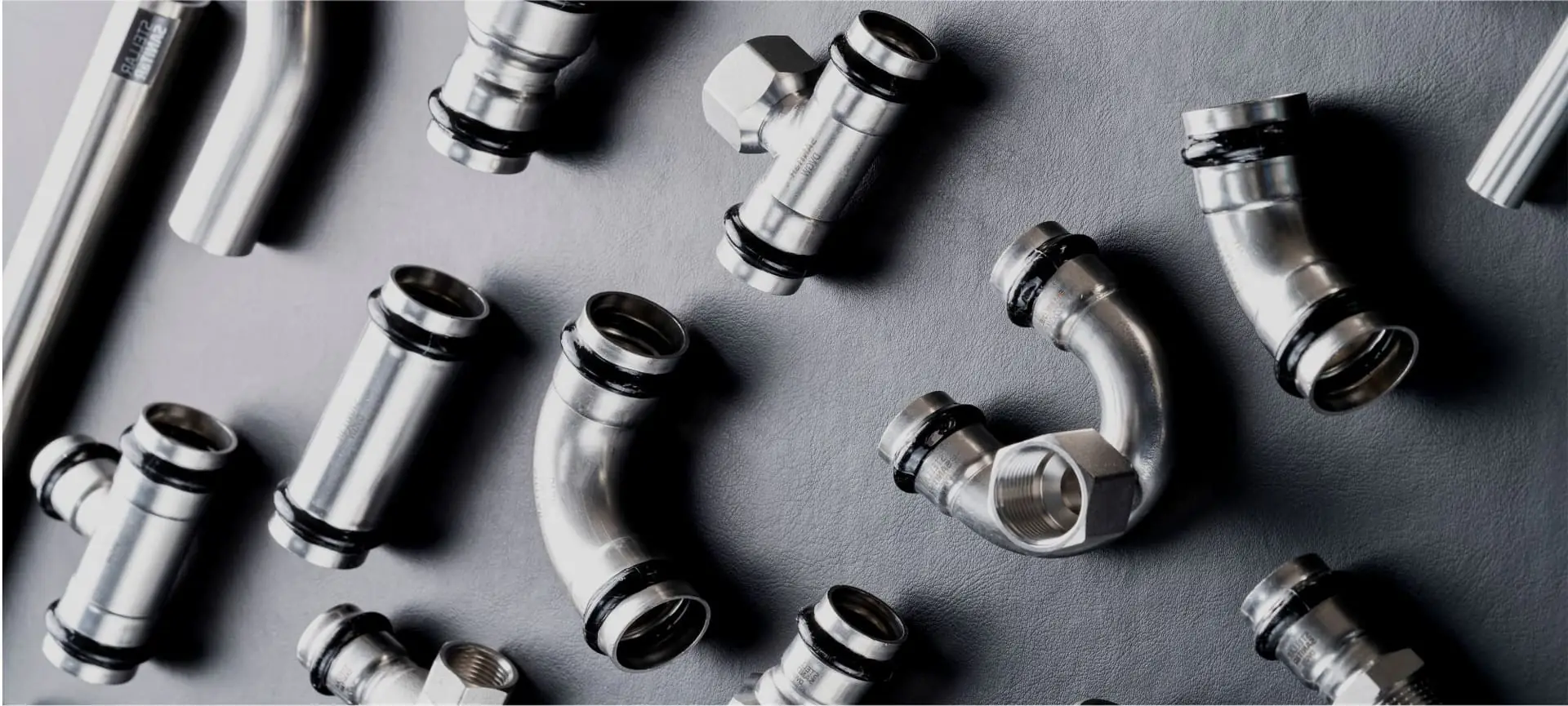 Stellar Sanitär stainless steel plumbing system
