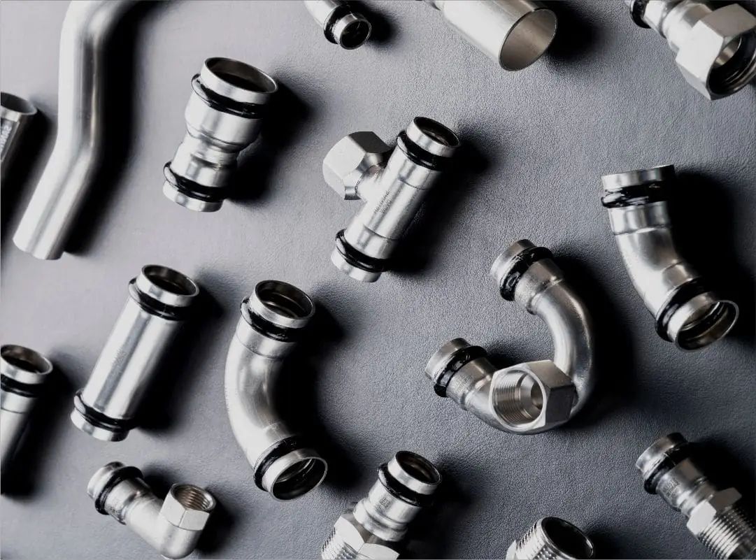 Stellar Sanitär stainless steel plumbing system